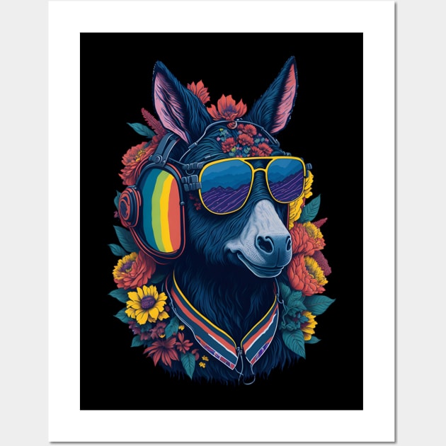 donkey Wall Art by vaporgraphic